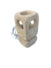 Lampe en Pierre sculptée