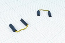 Cales de roues "type plastique" pour jets modernes-1/32 (Mirage-Jaguar-Rafale)