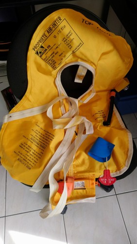 Gilet sauvetage avion - gilet,