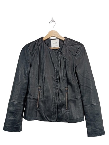 Mango veste cuir dames - veste, en