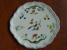 GIEN PLAT A TARTE EN FAIENCE