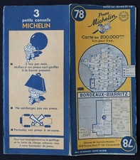 Carte MICHELIN 78 BORDEAUX