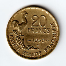20 francs 1950 B G Guiraud 3