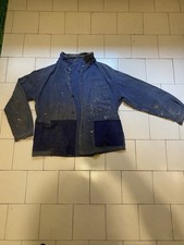 Ancienne Veste De Travail , Paysant,  Bleu , Arts Populaire Vêtements Ancien