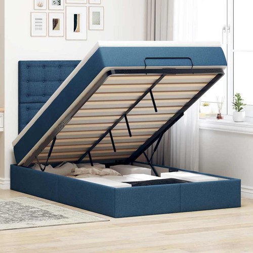 Lit coffre avec matelas led - coffre,