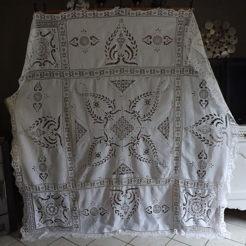 Superbe grande nappe couvre - grande, nappe,