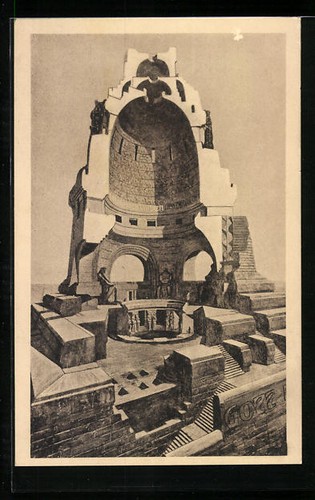 Carte postale leipzig - leipzig,, coupe