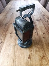 ancienne Lampe A Acétylène Chef De Gare SNCF