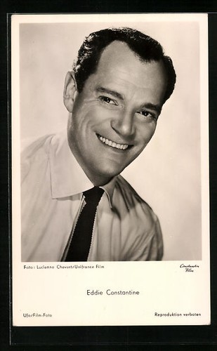 Acteur eddie constantine - acteur,