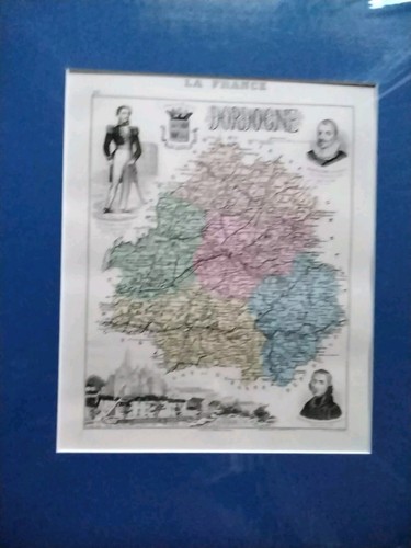Carte ancienne migeon - carte,