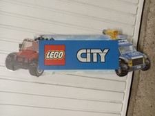 D PLV présentoire Lego City 97 x 32 cm decoration Loft Atelier garage voiture