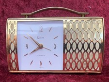 Ancien Réveil À Musique Swiza Vintage 7 Jewels Suisse SWISS