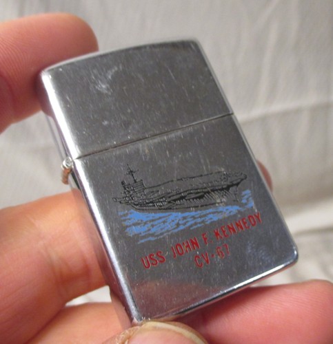Zippo double sided - uss, john