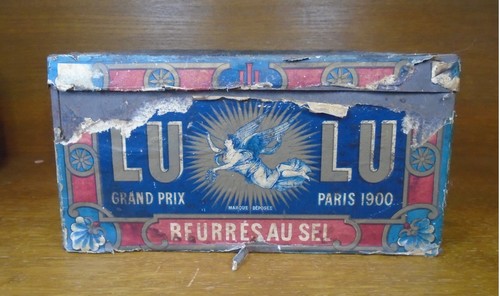 Boite fer blanc beurre au - boite, lu