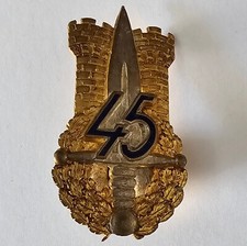 Infanterie  45° RI  Insigne Fraisse - Demey