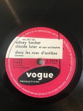 SIDNEY BECHET CLAUDE LUTER DANS LES RUES D ANTIBES / AS TU LE CAFARD