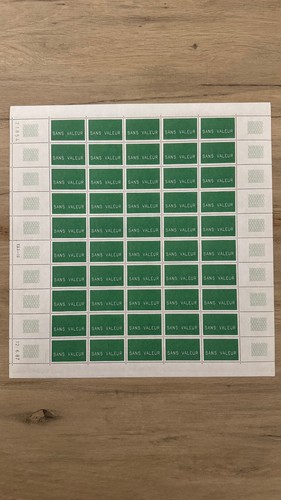 Timbre fictif n - yt, n°f239