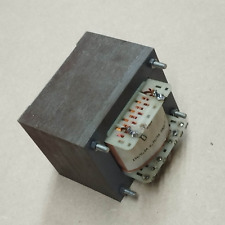Transformateur alimentation ampli tube sortie 6.3 V  15 V  390 V NOS voir schema