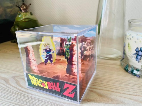 Cube diorama dragon - diorama, 3d