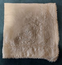 Pochette ancienne en pongé de