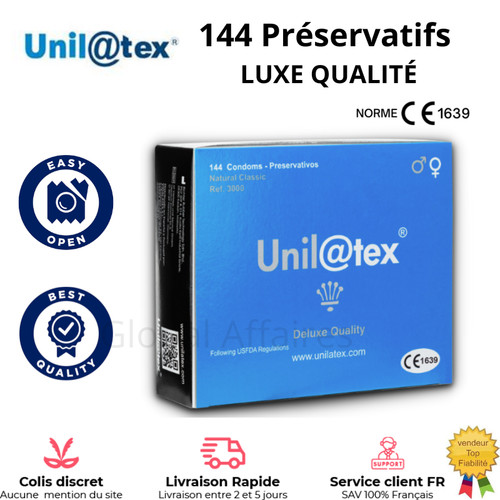 Boîte 144 préservatifs - de,