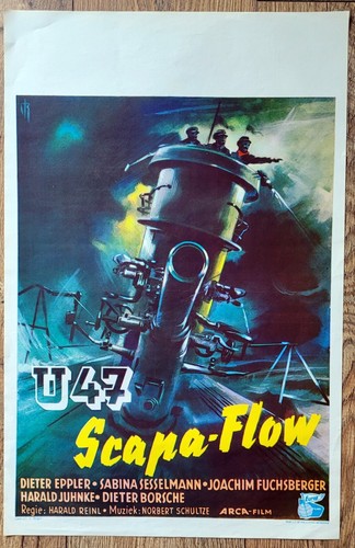 Belgian poster u47 - u47, scapa