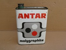 Ancien bidon d'huile Antar