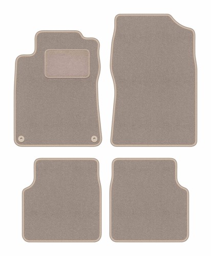 Tapis sol velours beige - de,