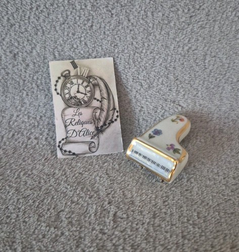 Piano miniature porcelaine - en,