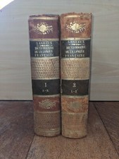 livre ancien- Laveaux - Nouveau dictionnaire de la langue française - 2/2 - 1820