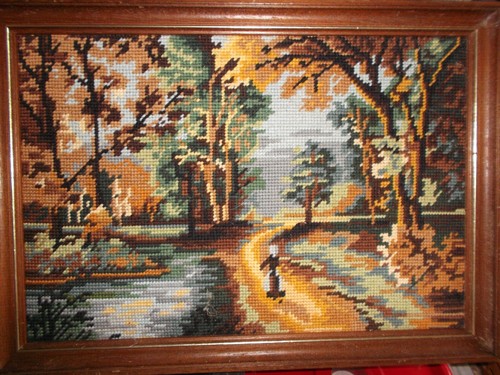 Beau tableau canevas encadre - canevas,