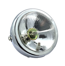 Phare rond chromé Diamètre