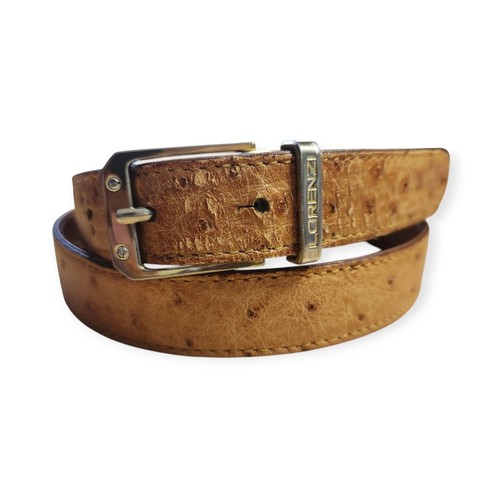 Ostrich leather lorenzi - leather,