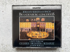 J.S BACH   Brandenburg Concertos  JANOS ROLLA   COFFRET 2 CD RARE