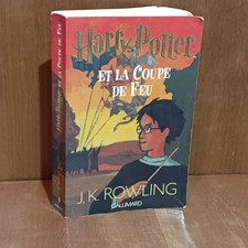 Harry Potter Et La Coupe De Feu, Livre Tome 4, Année 2000, Gallimard JK Rowling