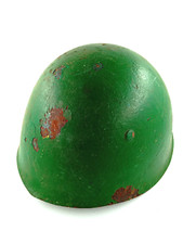 CBR* (REF7307) Casque italien repeint complet  ww2 ? armée helmet casco  UE ONLY