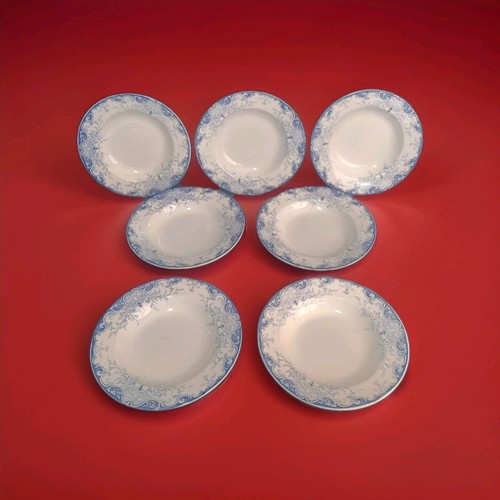 Lot assiettes g - k&g, lunéville
