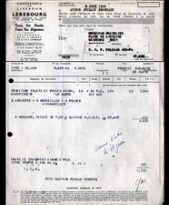 LIVERDUN (54) USINE CONSERVERIE / CONSERVES & CONFITURES "LEREBOURG" en 1956