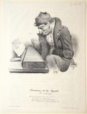 Psaltérion / Musiciens de La Chapelle M L'Abbé Loup Lithographie Bernard Signé