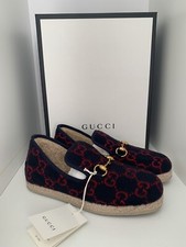 Gucci Blue Shearling Lined