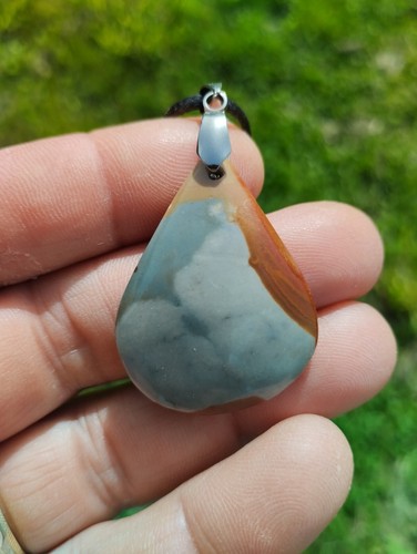 Jaspe mookaite pendentif - en,