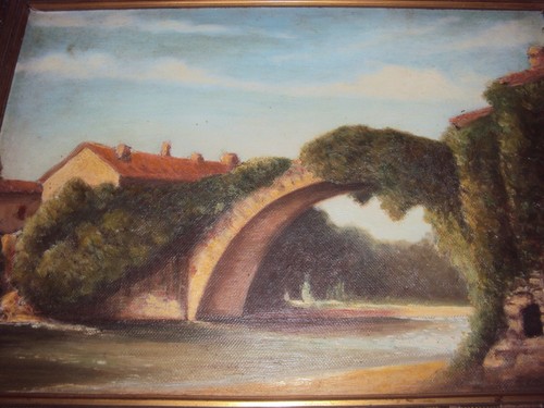 Ancienne hst marouflee sur - ancienne,