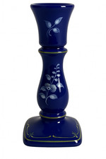 Bougeoir en faïence de