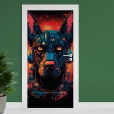 Affiche De Porte "Robo Dog"