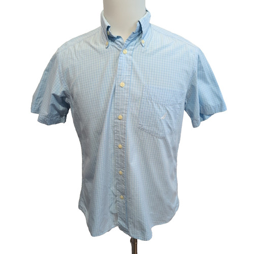 Chemise nautica bleu ciel - bleu,