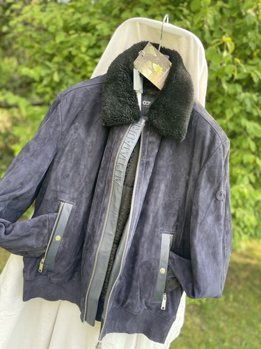Alphatauri blouson bomber cuir - alphatauri,