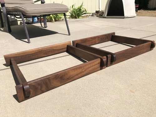 Custom made walnut - made, mahogany