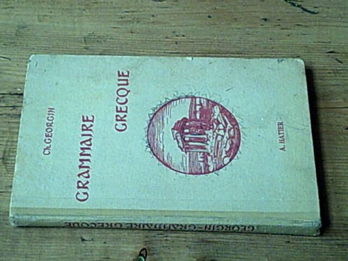 Grammaire grecque pour toutes - grammaire,