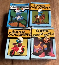 Lot de 4 Schtroumpfs Vintage