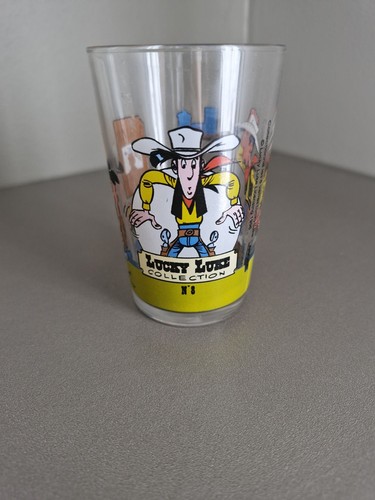 Verre moutarde lucky luke - à,